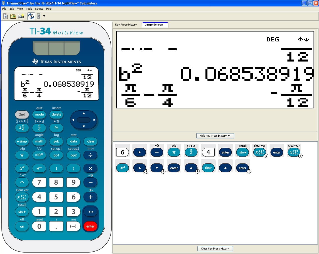 ti-30xs calculator emulator