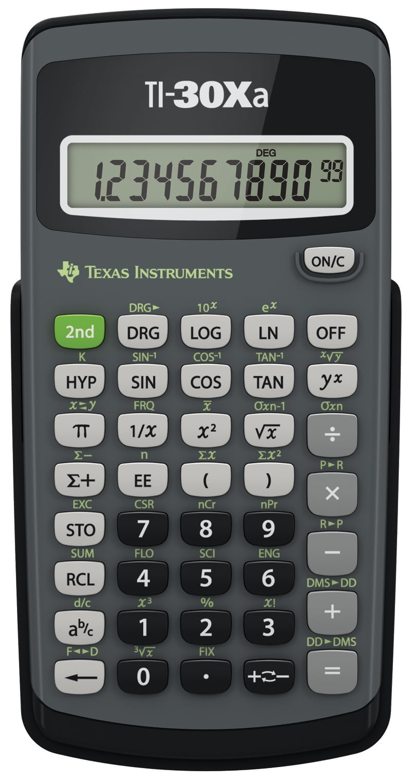 Texas Instruments TI 30XA Scientific Calculator Calculators Inc